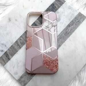 iPhone 13 Pro Max Glitter Sparkle Marble Design Case